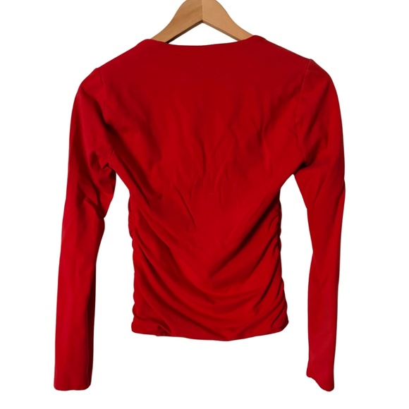 Abercrombie & Fitch The A&F Red Ava Long-Sleeve Top, Medium - Picture 11 of 13